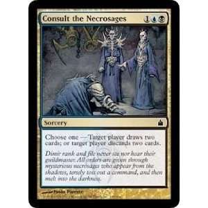  Consult the Necrosages Playset of 4 (Magic the Gathering 