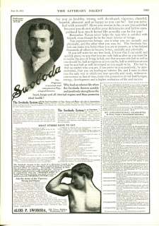 Lot of 1913 1917 Alois P. Swoboda Vintage Ads  5 WOW  