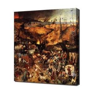 Bruegel Triumph Of Death   Canvas Art   Framed Size 40x60   Ready To 