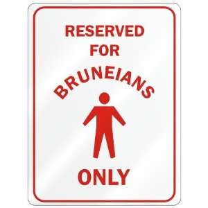   FOR  BRUNEIAN ONLY  PARKING SIGN COUNTRY BRUNEI