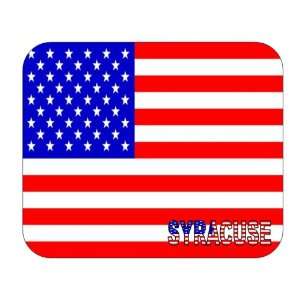  US Flag   Syracuse, New York (NY) Mouse Pad Everything 