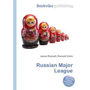  Russian Major League Ronald Cohn Jesse Russell Books