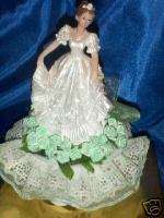 Mis Quince Sweet 15 Cake top or Centerpiece mint green  