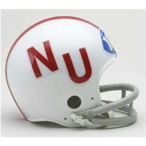   Replica NCAA Throwback Helmet w/2 Bar Mask