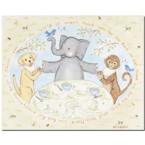  Animal Blessing Canvas Reproduction Baby