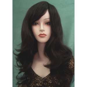  Long Romantic Waves BRITISH CANDY Wig #2 DARKEST BROWN by 