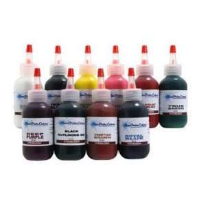  Professional New Hot Tattoo Ink Kit 7 Color 2OZ Supply 