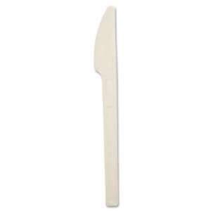   , Plant Starch/Oil Knife, 6 Length, White, 100/Pack