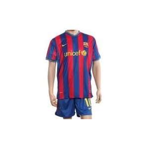  Barcelona Youth Home Messi #10 Soccer Jersey (sizeYL 