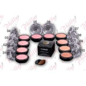  Mac Eye Shadow & Rouge with Brush Cosmetics Makeup (One 