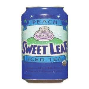 Sweet Leaf Organic Peach Tea  Grocery & Gourmet Food