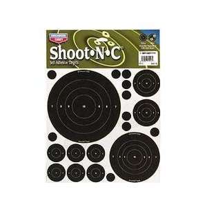  Shoot N C Targets, Self Adhesive, Variety Pack, 50 Pack 