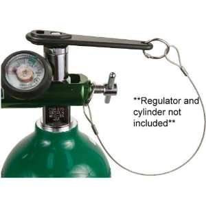   cylinder (with lanyard) for small oxygen tank