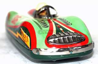 1953 MODERN TOYS FRICTION SUPER SONIC RACE CAR No 36 MADE IN JAPAN 