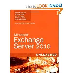  Exchange Server 2010 Unleashed [Paperback] Rand Morimoto Books