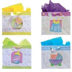  Baby Characters Superwide Gift Bags Patio, Lawn 