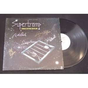 Supertramp Crime of the Century   Signed Autographed   Record Album 