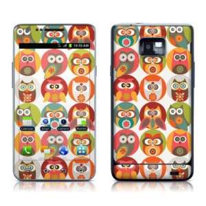  Owls Family Design Protective Skin Decal Sticker for Samsung Galaxy 