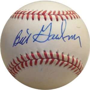 Bill Gardner Autographed Baseball