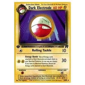  Pokemon   Dark Electrode (34)   Team Rocket Toys & Games