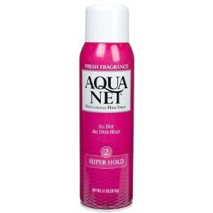  Aqua Net Super Hold Aerosol, 11 oz (Quantity of 5) Health 