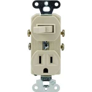 GE 54377 Wall Switch & Outlet, Ivory