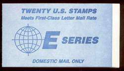 1988 E series Sc BK157 BOOKLET plate number 1111  