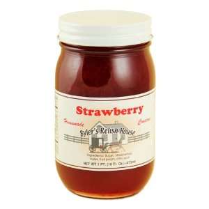 Bylers Relish House Homemade Amish Country Strawberry Jam Fruit 