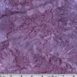  45 Wide Patina Handpaints Batik Lavender Fabric By The 