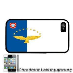  Azores Portugal Flag Apple iPhone 4 4S Case Cover Black 