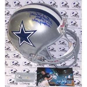  Randy White   Autographed Full Size Riddell Football 