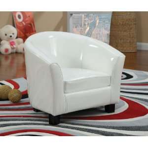  Acme 10055 Cady Youth Chair, White Polyurethane Finish 