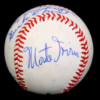   SIGNED BASEBALL BALL PSA/DNA WILLIE McCOVEY, BUCK ONEAL ++  
