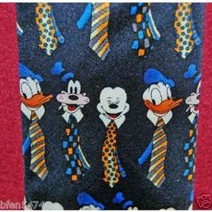  Disney Characters Silk Tie