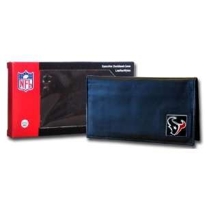  Houston Texans Deluxe Executive Leather Checkbook in a Box 