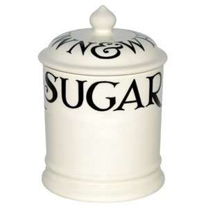   Bridgewater Black Toast 1 Pint Sugar Storage Jar
