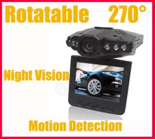 HD720P Vehicle Dash Car Mini DVR TFT Screen Camera Cam  