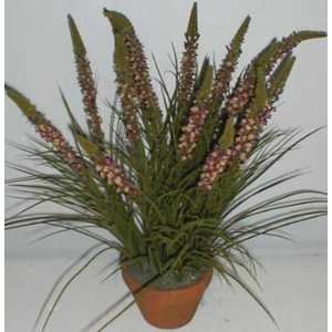  24 Silk Torch Flower and Wild Grass (lavender)