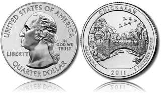 Chickasaw National Recreation Area Silver Bullion Coin
