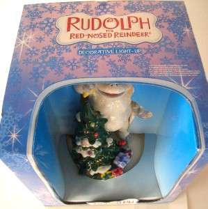 NEW Rudolph Red Nosed Reindeer BUMBLE Light Up RARE  