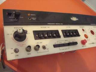 Systron Donner1626 Signal Generator FRONT PANEL  
