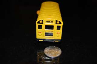   Diecast Yellow Classic School Bus Model Toy w/ Pull Back Action  