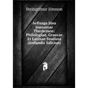   Latinae Studiosi (Icelandic Edition) SteingrÃ­mur JÃ³nsson Books