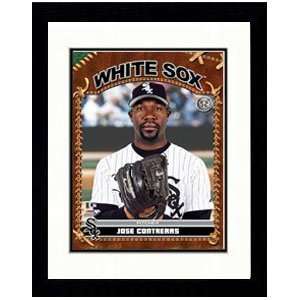  Chicago White Sox   07 Jose Contreras Studio Framed Photo 