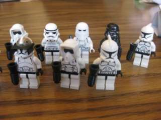 LEGO Star Wars Stormtrooper Clonetrooper Mini Figure Lot RARE  