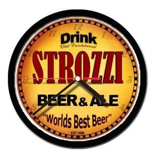  STROZZI beer and ale cerveza wall clock 