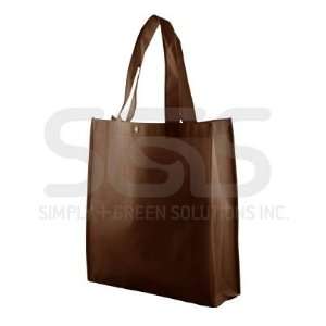  Reusable Grocery Tote Bag   Large 10 Pack   Brown