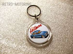 Hillman Minx De Luxe retro classic car keyring keychain  