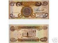 NEW IRAQ IRAQI 1000 DINAR MINT NOTE  