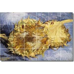  Vincent Van Gogh Still Life Custom Tile Mural 10  48x72 